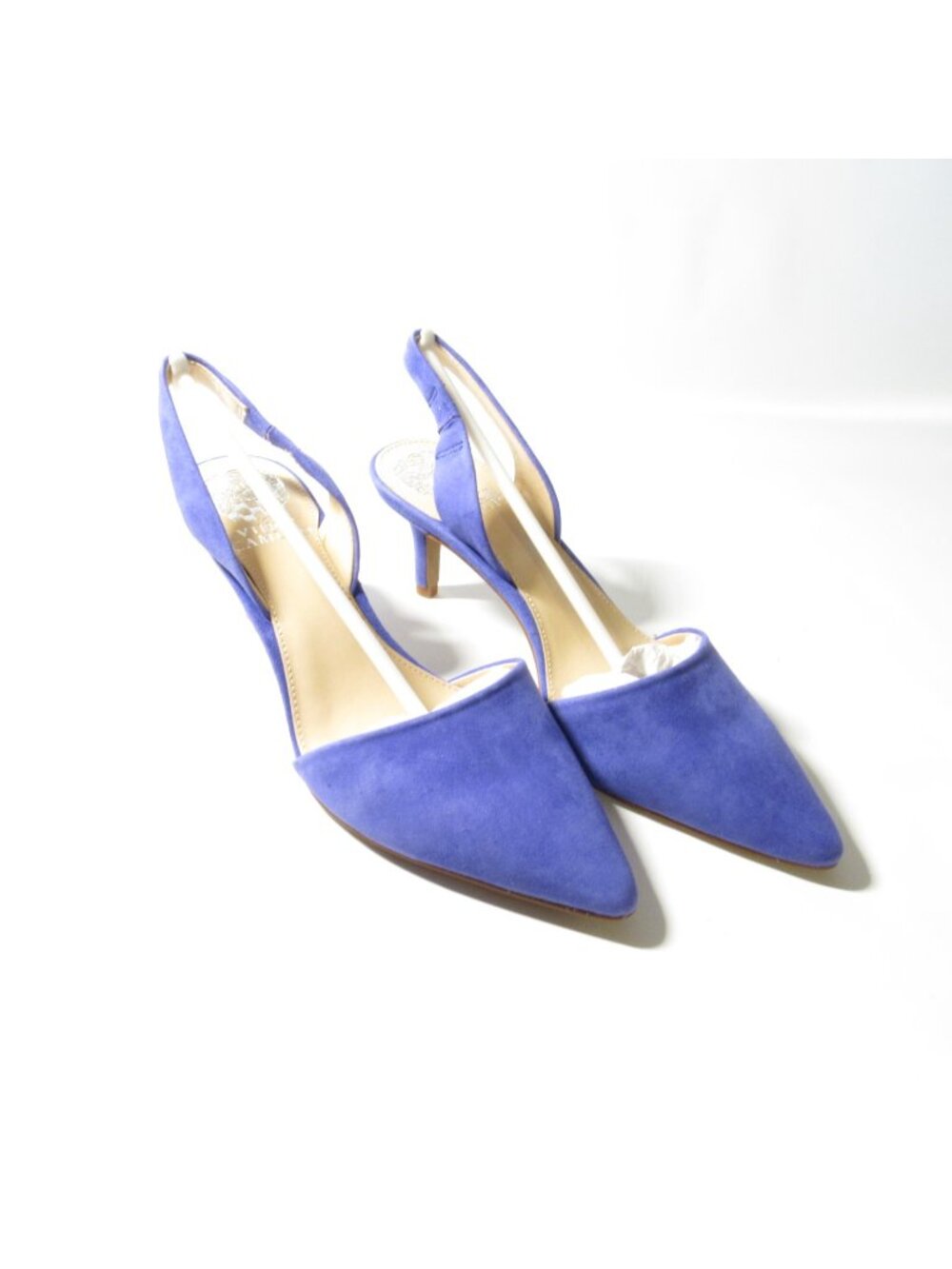 Vince Camuto Suede Slingback Pump ~ Kolissa ~ Pop Purple 6.5 M NIB
